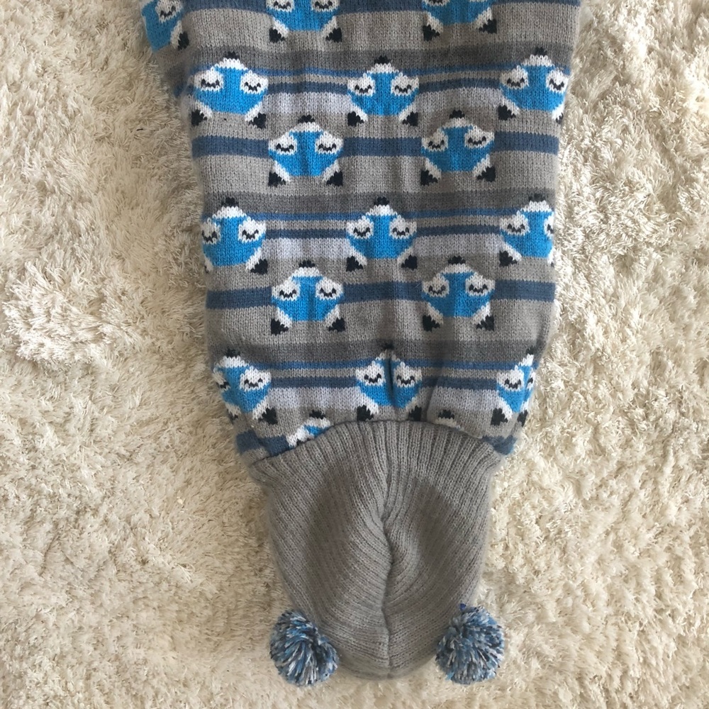 Kensie home dog fleece lined sweater w hood fox